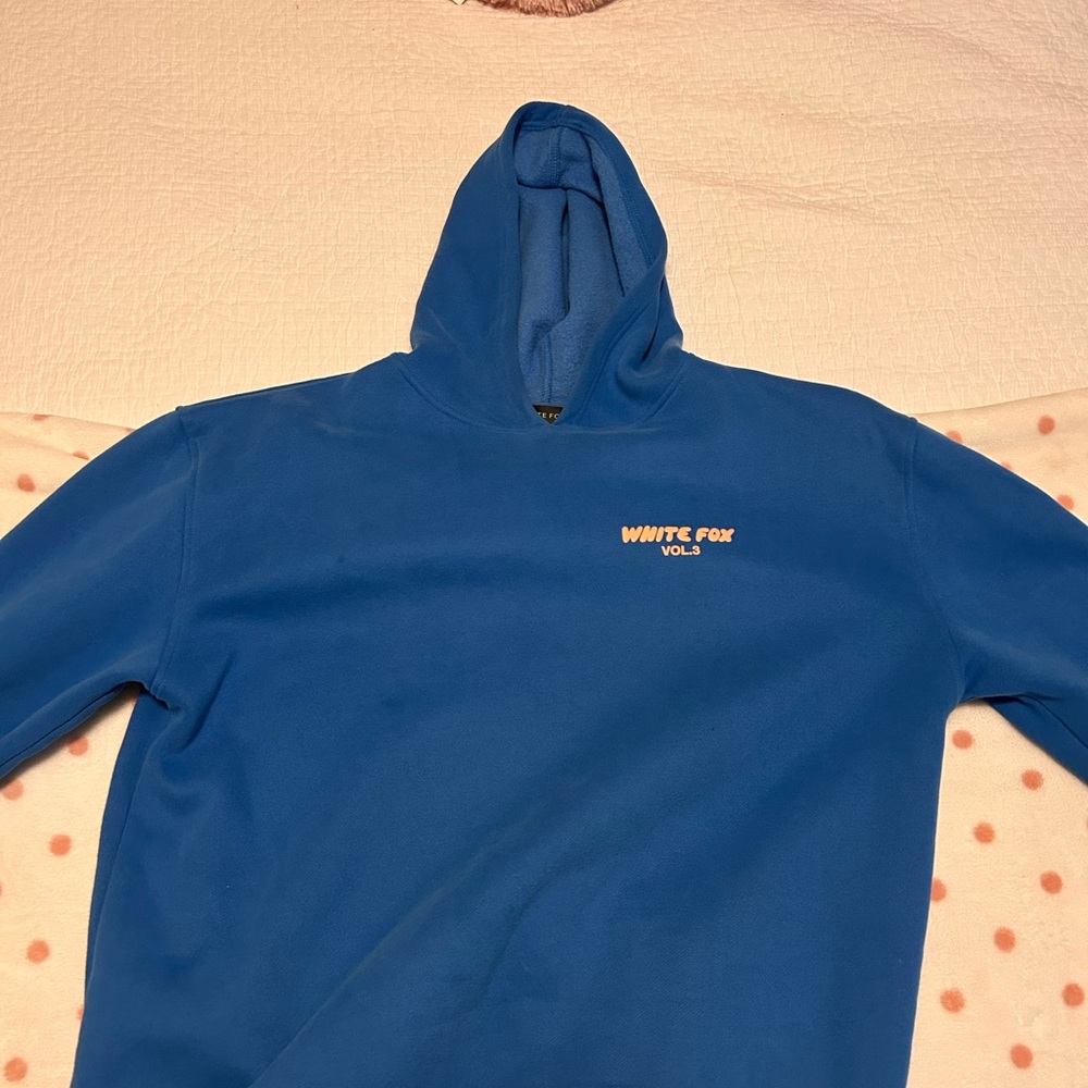 White Fox Boutique Blue Hoodie